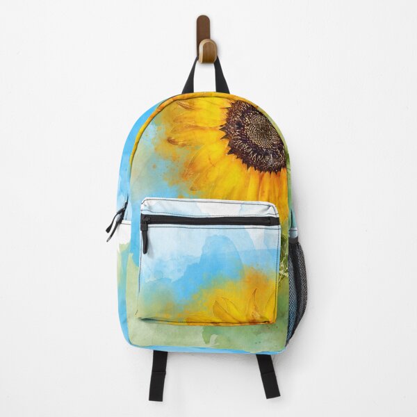 Item preview, Cheerful and Peaceful Golden Sunflower in Watercolor designed and sold by Andreea Eva Herczegh.