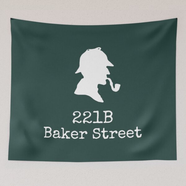 Item preview, Book Lover 221B Baker Street Detective Sherlock Holmes designed and sold by AkidoSota.