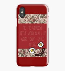 Grace Helbig Weird Qoute iPhone Case/Skin