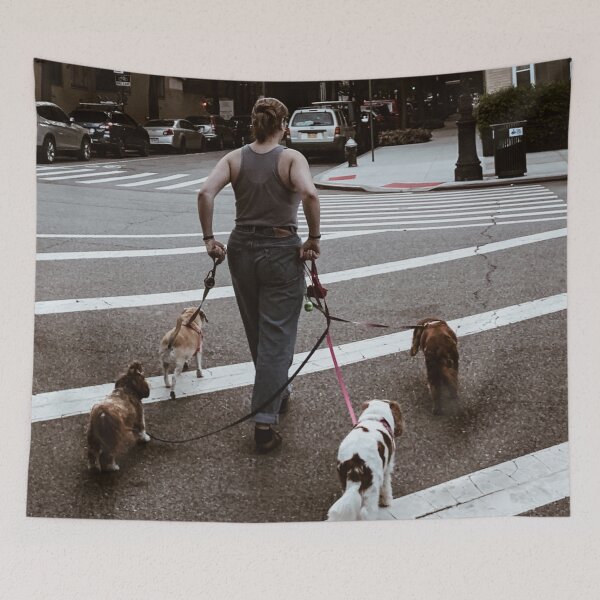 Item preview, Dog sitter, Manhattan, New York City  designed and sold by eleonoraingrid.