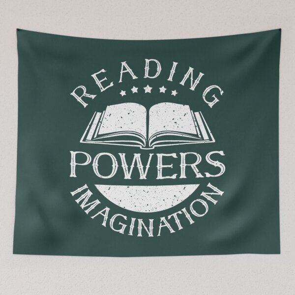 Item preview, Bookworm Books Reading Powers Imagination Reading Teacher designed and sold by AkidoSota.