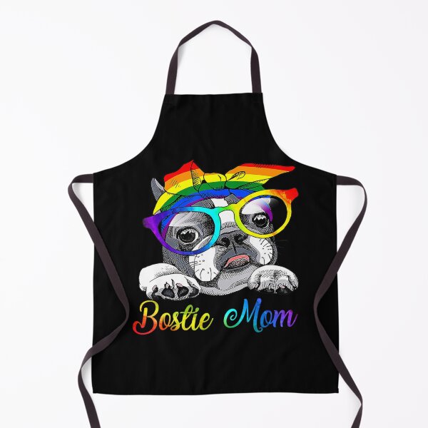 Item preview, Bostie Mom For Lgbt Pride Boston Terrier Dogs Lovers designed and sold by AkidoSota.