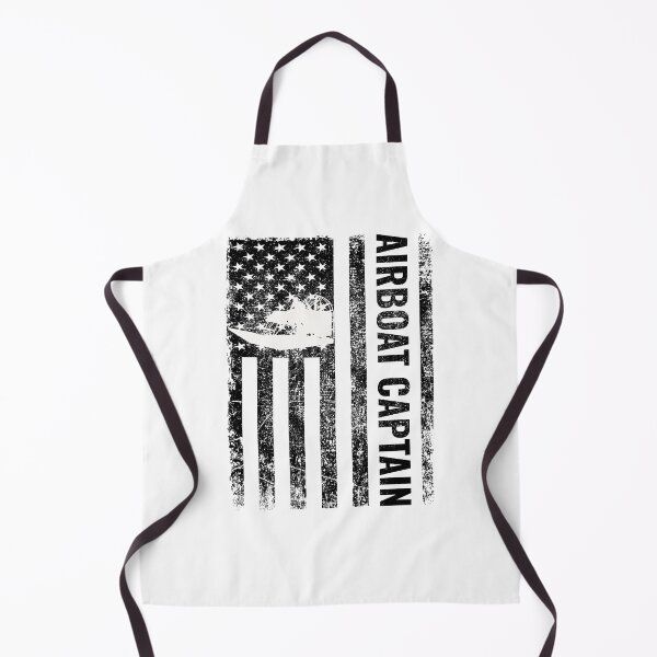 Item preview, American Flag USA Airboat Airboating Captain designed and sold by CuteDesigns1.