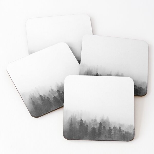 Item preview, Misty Forest Drawing, Dark Green Misty forest, Misty Dark Green Forest Aesthetic, Foggy Misty Dark Green Forest Aesthetic designed and sold by Trendymotion.