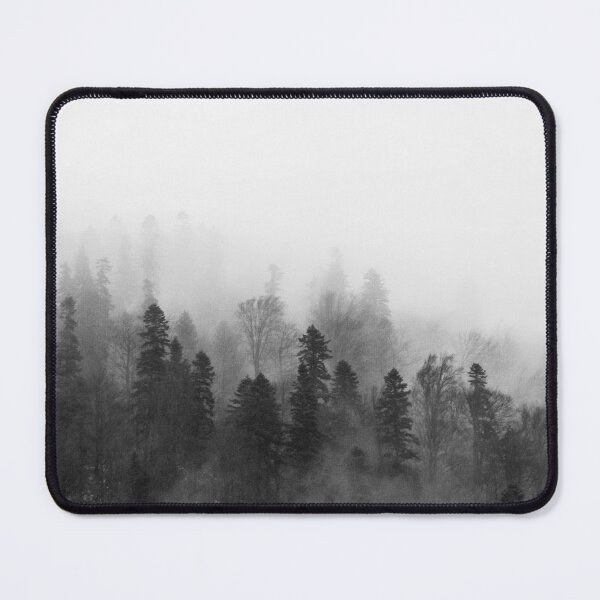 Item preview, Misty Forest Drawing, Dark Green Misty forest, Misty Dark Green Forest Aesthetic, Foggy Misty Dark Green Forest Aesthetic designed and sold by Trendymotion.