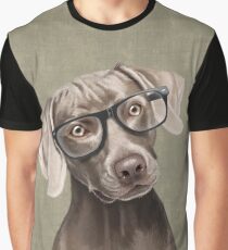 Herr Weimaraner Grafik T-Shirt