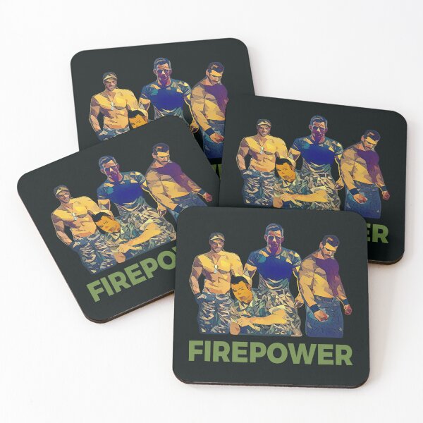 Item preview, FIREPOWER (Military Cubism Theme) designed and sold by LiverpoolStore.