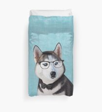 Mr Siberian Husky Duvet Cover