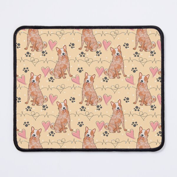 Item preview, LOVE Red Heeler Australian Cattle Dog designed and sold by Lulupainting.