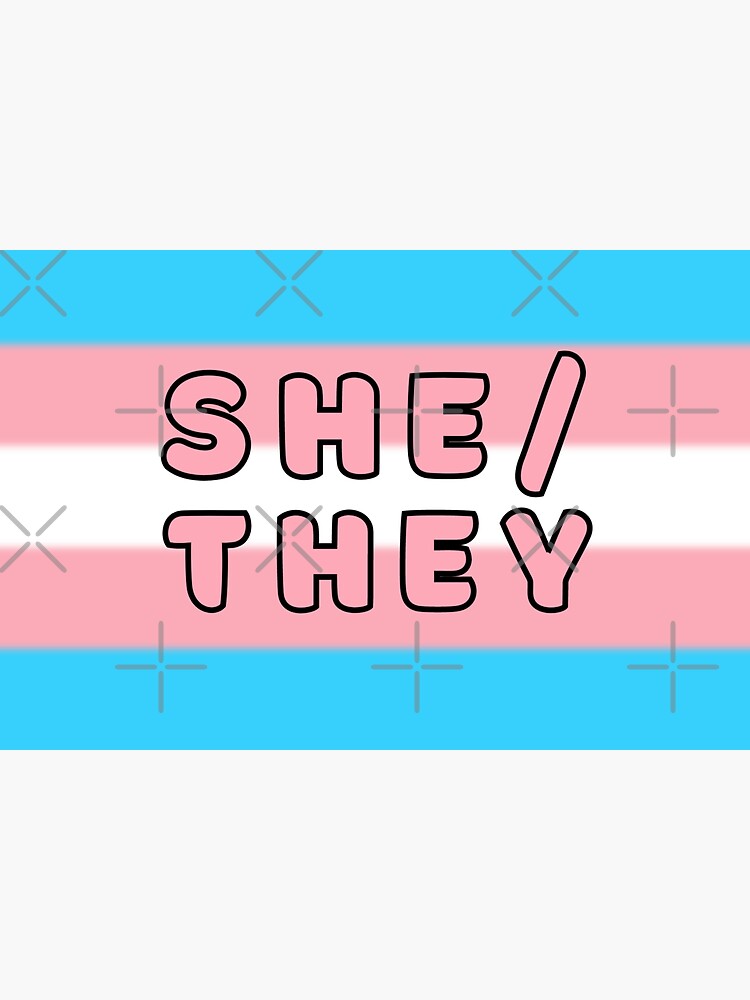 She They Transgender Pronouns by joeypokes