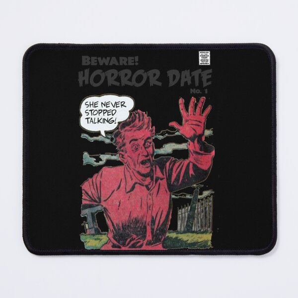 Artikelvorschau, Dating Horror Funny Retro Vintage Horror Vintage Comic Book She Never Stop Talking Tank Top entworfen und verkauft von donniejeanjr6.