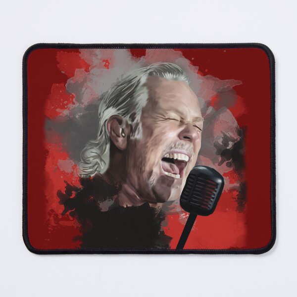 Item preview, Metallica James Illustration designed and sold by Jennifer Sepúlveda.