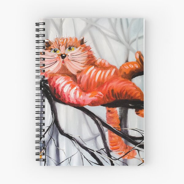 Item preview, Cat, Relax, edited oil painting by Marina Daniluka designed and sold by MariDaniArt.