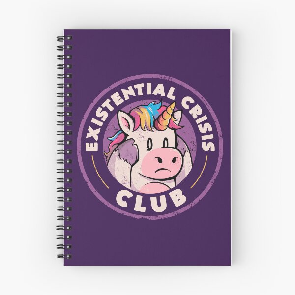 Item preview, Existential Crisis Club - Funny Unicorn Sarcasm Gift designed and sold by EduEly.