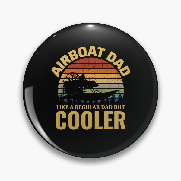 Item preview, Airboat Fanboat Airboating Dad Fathers Day designed and sold by CuteDesigns1.