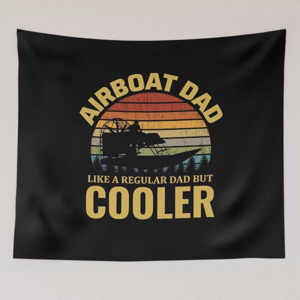 Item preview, Airboat Fanboat Airboating Dad Fathers Day designed and sold by CuteDesigns1.