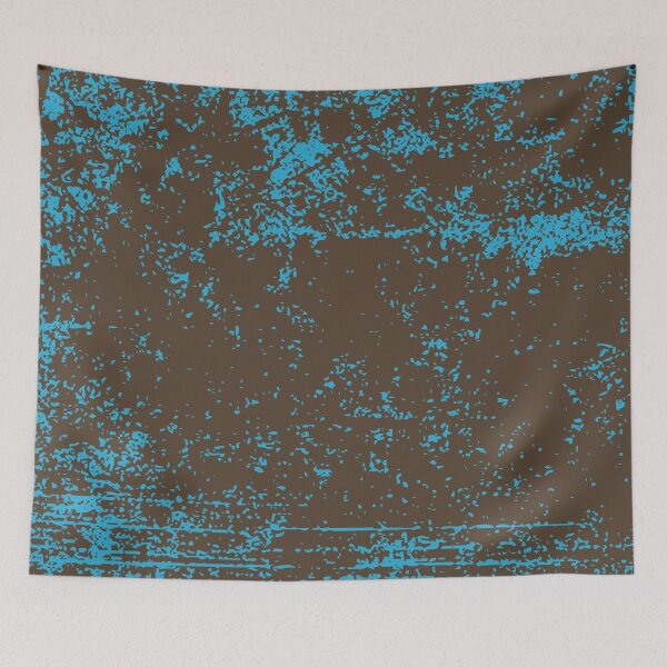 Item preview, Grunge Rust Surface Texture Abstract Turquoise designed and sold by worldways.