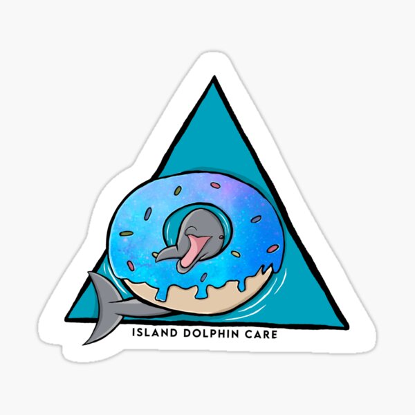 Item preview, Dolphin Donut  designed and sold by SolPandas.
