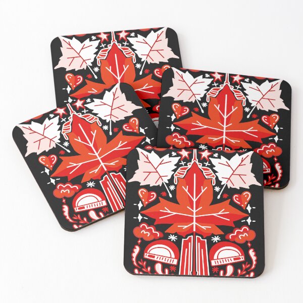 Item preview, Canada day folk art designed and sold by nickardi.
