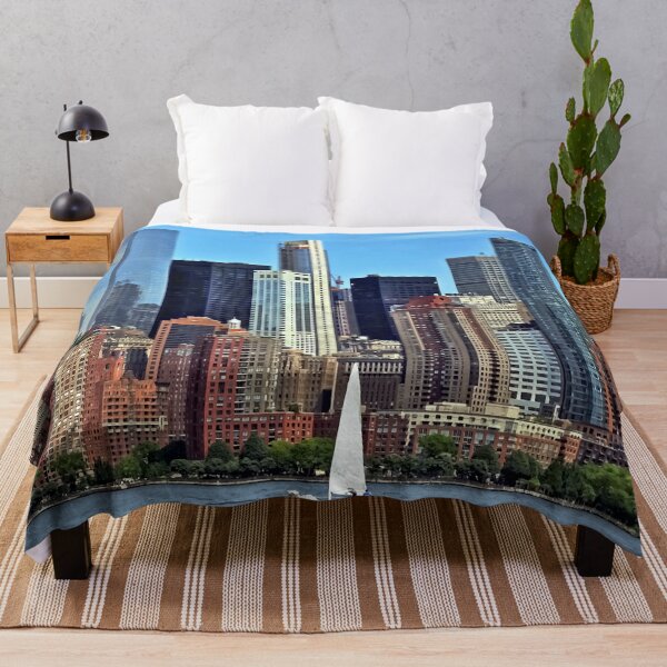 Item preview, Manhattan NY – Sailboat By Manhattan Skyline designed and sold by Susan Savad.