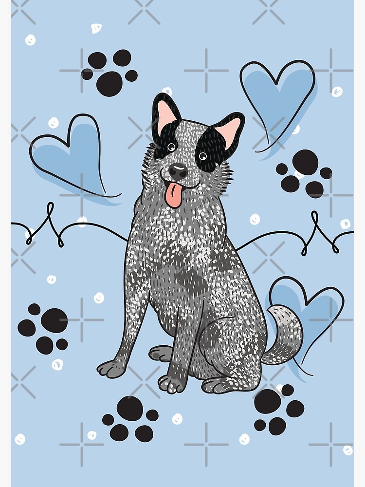 LOVE Blue Heeler Australian Cattle Dog 1