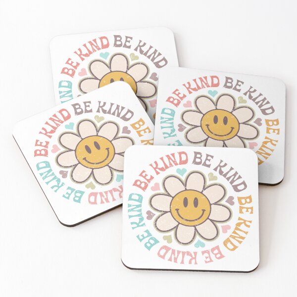 Item preview, Retro Be Kind Smiley Face Daisy designed and sold by kubilayilhan.