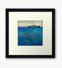 Sea Monster Framed Print
