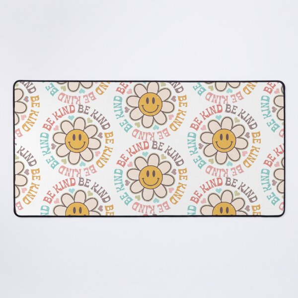Item preview, Retro Be Kind Smiley Face Daisy designed and sold by kubilayilhan.