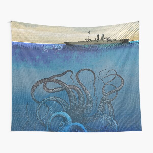 Sea Monster Tapestry