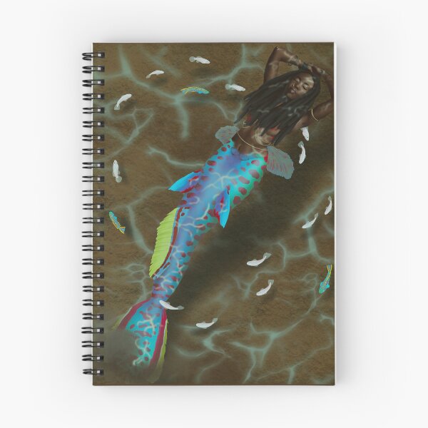 Item preview, Gardneri Killifish Mermaid designed and sold by WildRedArts.