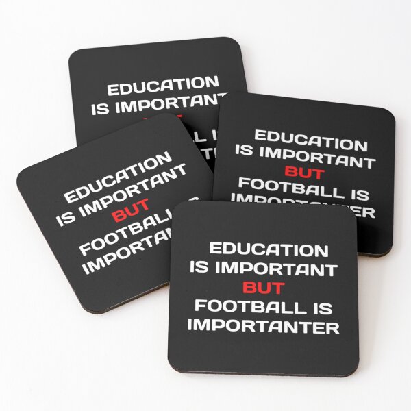 Item preview, La educación es importante pero el fútbol es más importante Camiseta clásica designed and sold by brittaapriliy.