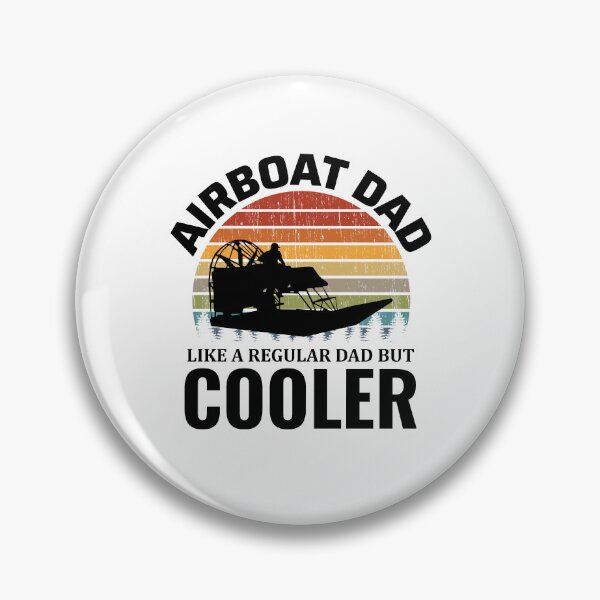 Item preview, Airboat Fanboat Airboating Dad Fathers Day designed and sold by CuteDesigns1.