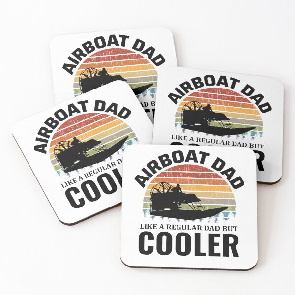 Item preview, Airboat Fanboat Airboating Dad Fathers Day designed and sold by CuteDesigns1.