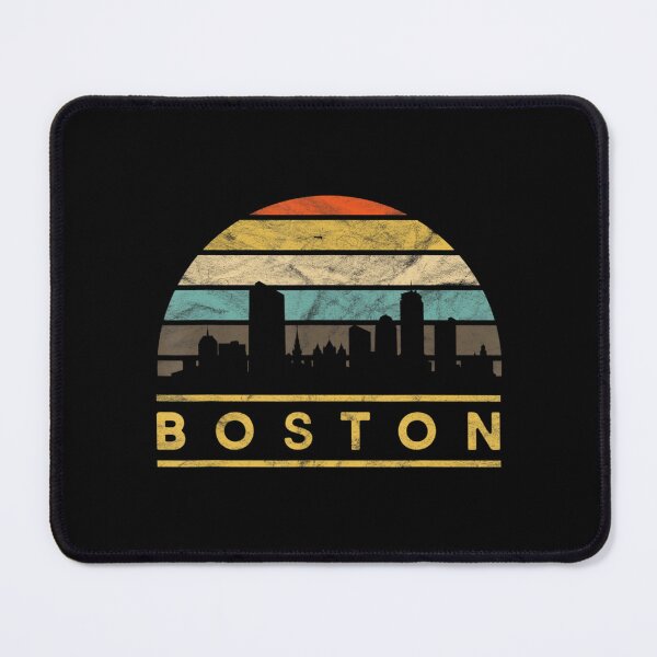 Item preview, Boston Massachusetts Skyline Retro Souvenir designed and sold by IzumiSato.