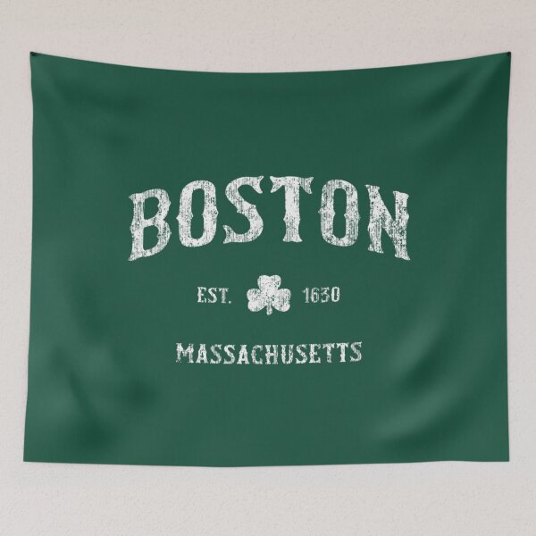 Item preview, Boston Massachusetts Vintage Shamrock Sports designed and sold by IzumiSato.