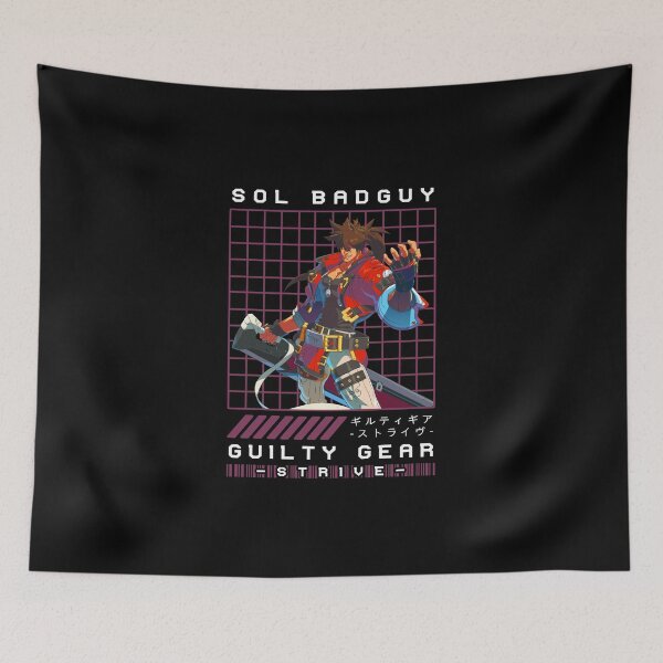 Item preview, GUILTY GEAR - SOL BADGUY designed and sold by RECBLACK.