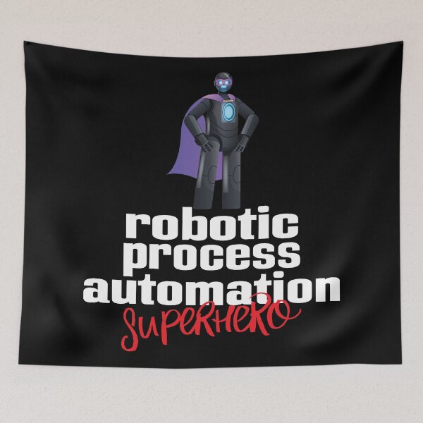 Item preview, Robotic Process Automation Superhero Robot designed and sold by ProjectRobotics.
