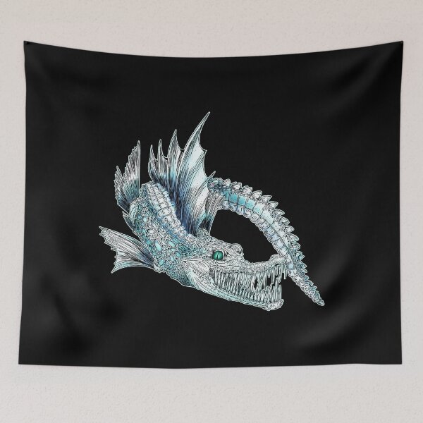 Item preview, Collection of Curious Creatures: Crocodile Icefish  designed and sold by iduzarts.