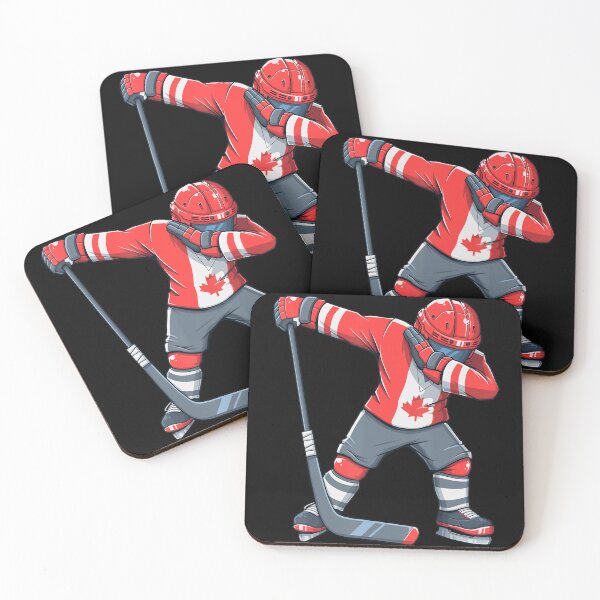 Item preview, Boy Kid Ice Hockey Apparel, Dabbing Player Canada Flag designed and sold by IzumiSato.