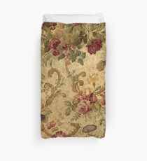 Vintage,tapestry,floral,elegant,victorian,rustic,grunge,elegant,chic Duvet Cover