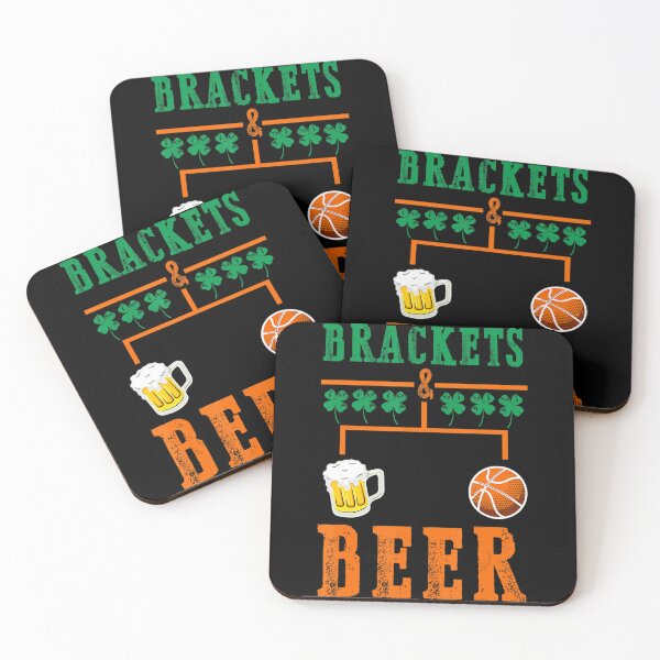 Item preview, Brackets And Beer March Basketball College Madness designed and sold by IzumiSato.