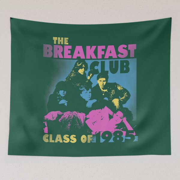 Item preview, Breakfast Club Class Of '85 Stencil Portrait designed and sold by IzumiSato.
