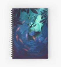 Mystic Deer Spiral Notebook