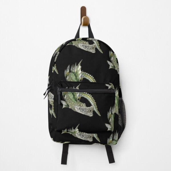 Item preview, Collection of Curious Creatures: Crocodile Icefish Green designed and sold by iduzarts.