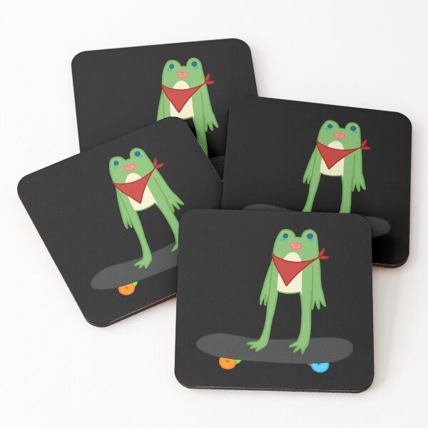 Item preview, Frog On A Skate Board Sticker designed and sold by felyn3gloria.