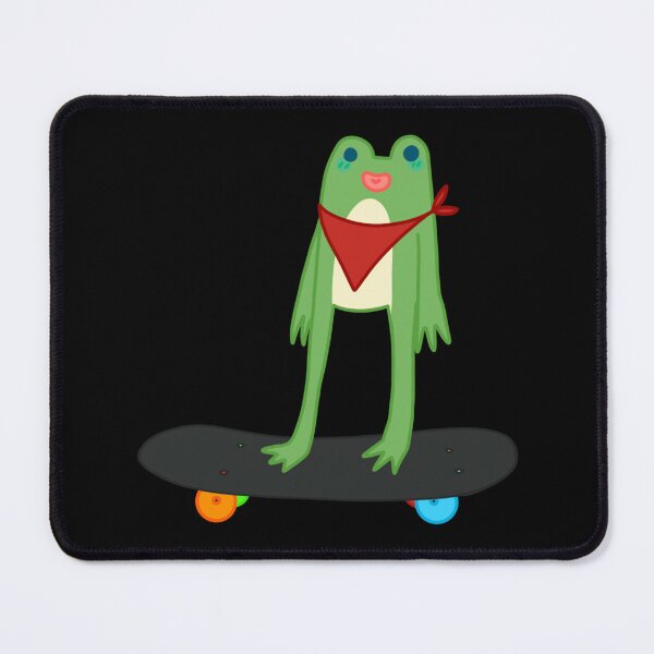 Item preview, Frog On A Skate Board Sticker designed and sold by felyn3gloria.