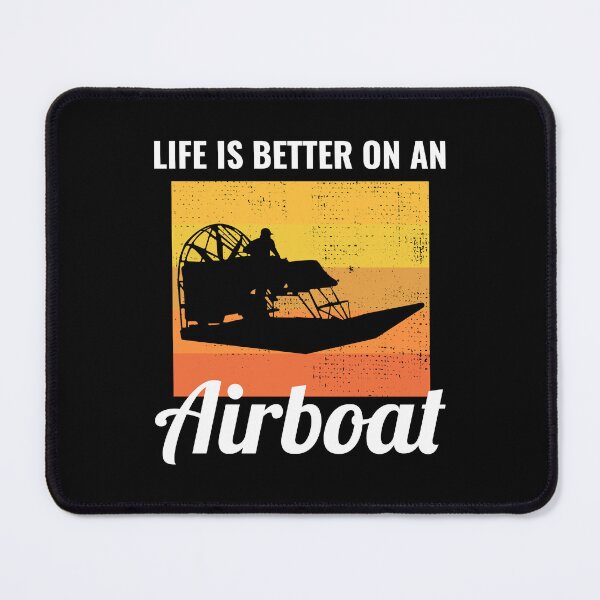 Item preview, Airboat Fanboat Airboating Planeboat Swamp boat designed and sold by CuteDesigns1.