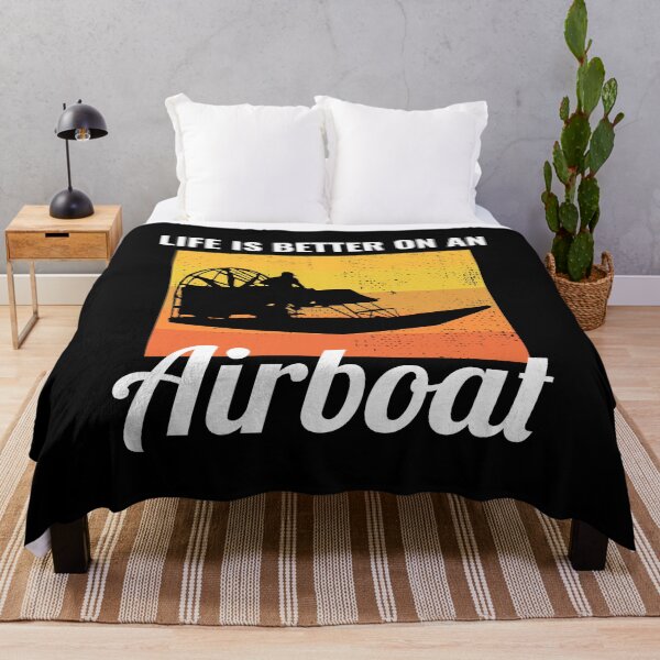 Item preview, Airboat Fanboat Airboating Planeboat Swamp boat designed and sold by CuteDesigns1.