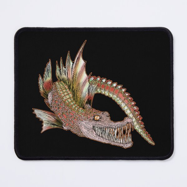 Item preview, Collection of Curious Creatures: Crocodile Icefish Red designed and sold by iduzarts.