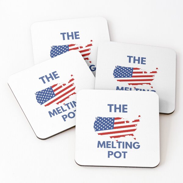 Item preview, The melting pot USA Flag. No one is illegal designed and sold by T-Look.